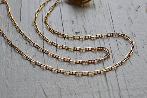 18" 14k Yellow Gold Gucci Chain Necklace