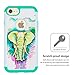 iPhone 8 Case Elephant,iPhone 7 Case,ANLI(TM)[Shock Absorption] Drop Protection Hybrid Dual Layer Armor Protective Case Cover for Apple iPhone 8 / iPhone 7