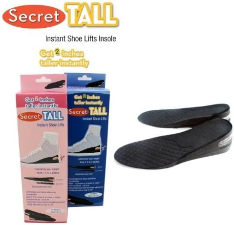 Secret Tall Instant Shoe Lifts- For Women size 5-7 by Secret Tall