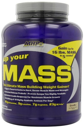 MHP, Up Your Mass Weight Gainer, Cinnabun, 5 Pound (Discontinued)