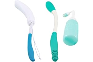 Butt Wiper Tool - Personal Hygiene Aid, Butt Wiping Tool and Bidet Body Brush, Body Cleaning Aid for Seniors, Disabled, Hospi