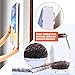 Cabinet Door Bumper,Clear Bumpon Blister Pack (100 Bumpons)