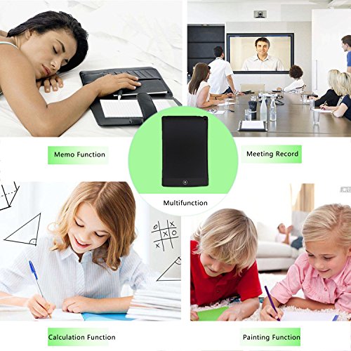 LCD Writing Tablet, Aukor 8.5 Inch Upgraded Electronic Handwriting Board, LCD Draft Pad, Doodle Drawing Notepad, Portable Smart eWriter with Stylus for Kids and Adults at Home, School and Office, Pink