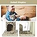 Cat Tree Scratcher Play House Condo Furniture Bed Post Pet House (Leopard Skin 61″)thumb 3