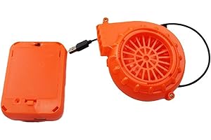 Electric Battery Powered Blower Large Air Volumes Inflatable Costume Fan Potable For Inflatable Game Indoor USB Fan