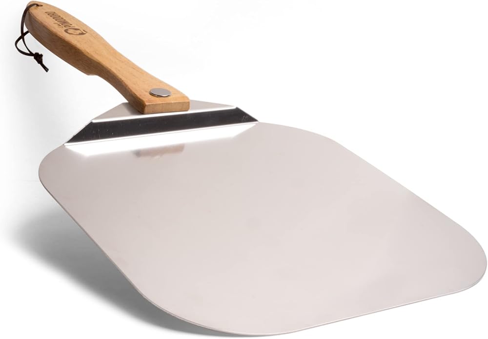 Chef Pomodoro Pizza Peel 30x36cm Aluminum Foldable Wood Handle Pizza Paddle