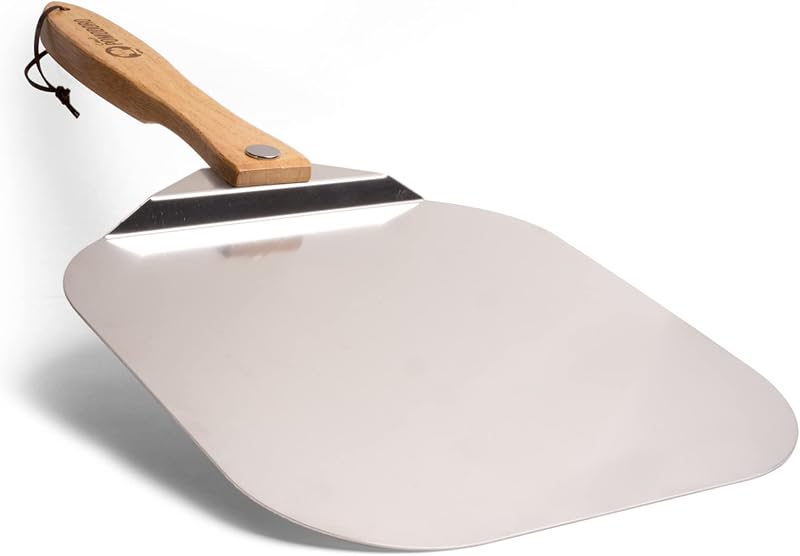 Chef Pomodoro Pizza Peel 30x36cm Aluminum Foldable Wood Handle Pizza Paddle