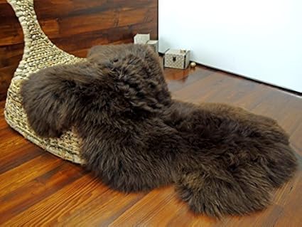 MILABERT Wonderful – Alfombra (Piel de Oveja XL auténtica Corto Suave