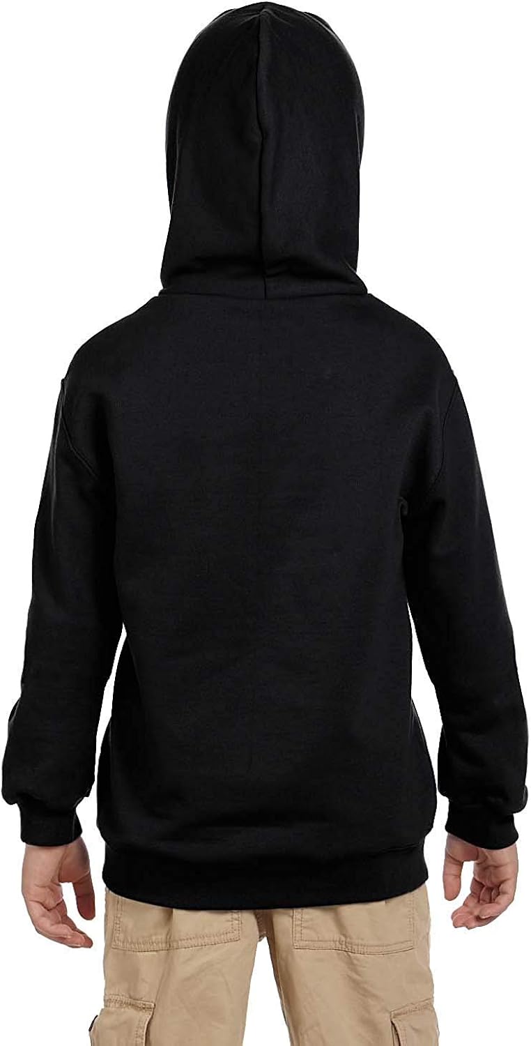 youth black champion hoodie