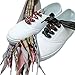 2.5cm Wide Fantastic Flat Shoelaces Fabric Ribbon Plaid Shoe Laces for Sneaker Sport Shoes No.1