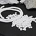 Fun-Weevz White Heishi Beads for Jewelry Making Adults, 24 Inch Strand Puka Shells Bead Strand, Natural Thin Flat Seashell Beads for Bracelets Necklaces Chokers and Anklets, African Disc Spacers