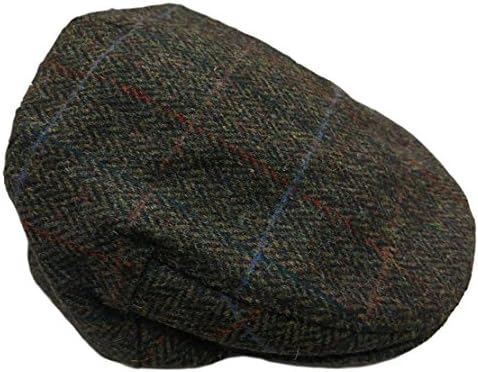 John Hanly &amp; Co. Irish Tweed Flat Cap (L (7 3/8), Green Mix)