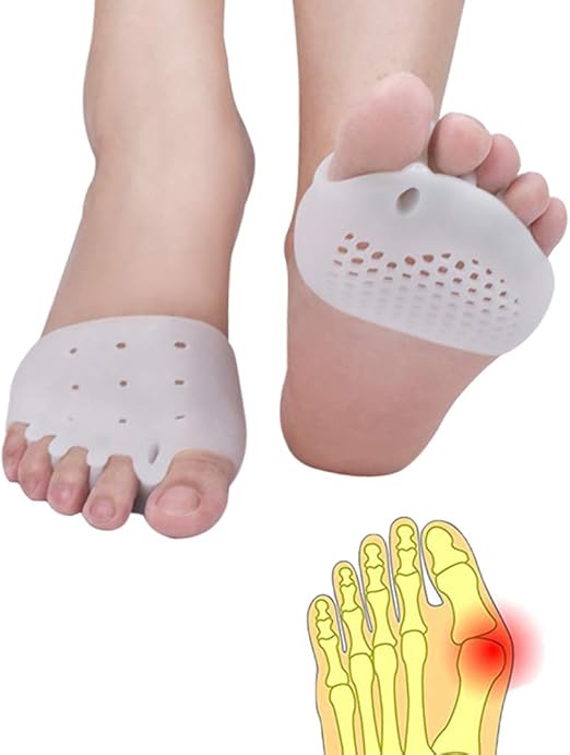 Metatarsal Pads, Toe Separator, Gel Metatarsal Cushion Toe Separators