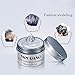 GARYOB Silver Gray Hair Wax Natural Ash Matte Long-lasting Professional Strong Hair Lacquers Gel Cream 4.23oz for Men and Women