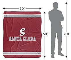 Santa Clara University Blanket, 50"x60" Primary