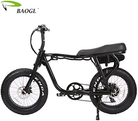 Electric City Folding Mountain Bike with 250W to 700W Motor 36V10Ah to 48V12Ah Removable Lithium Battery, Shimano 7 Speeds System,Powered Full Suspension Fork (Electric Super Bicycle)