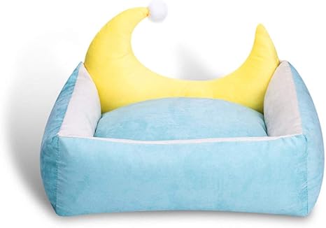 dog bed half covered