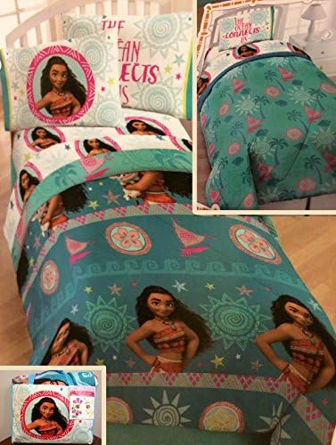 Muana 4 pc. Reversible Twin Comforter &amp; Sheet Set! Bonus Gift!