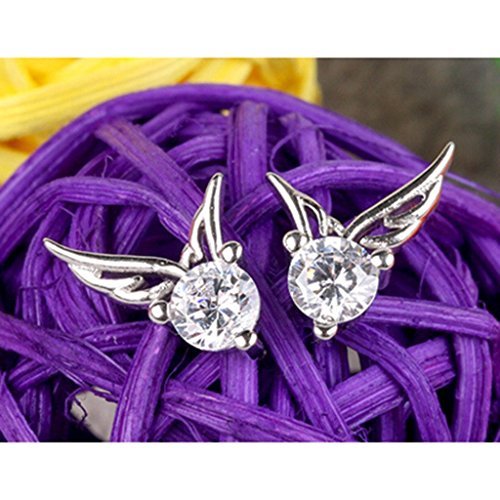 Soothiing Shining style s925 silver stud earrings