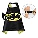 RioRand Dress Up Costumes Cartoon Satin Capes Set with Felt Mask and Exclusive Bag for Kids Boys (8-Pack)