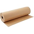 Kraft Wrapping Paper Roll,100 Feet Recycled Kraft Paper for Packing, Moving, Gift Wrapping, Postal, Shipping, Parcel, Wall Art, Crafts, Bulletin Boards, Floor Covering(11 inch x 100 Feet ) (Kraft)