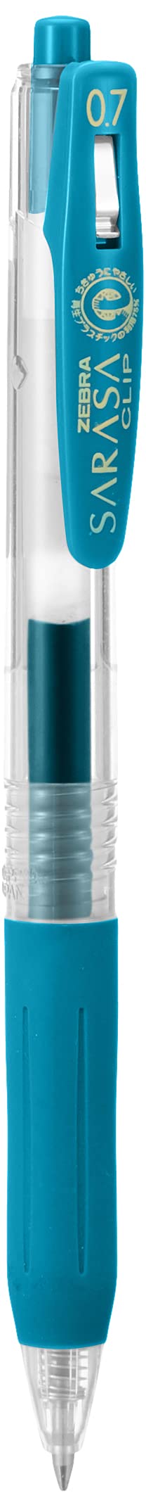 Zebra Sarasa Clip Pen 0.7, Blue Green (JJB15-BG)