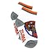 Paw Patrol Little Boys 6 pack Socks (2-4 (Shoe: 4-7), Pup White/Multi)
