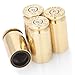 Lucky Shot - 40 Cal Bullet Shell Casing Tire Valve Stem Caps | Tire Pressure Caps | Stem Tires Accessories for Cars, SUVs, BMX Bike, Bicycle, Truck, Motorcycle | Brass Stems Covers (Set of 4)