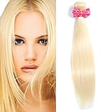 #613 Blonde Straight Virgin Hair Bundles Honey Blonde Brazilian Straight Hair 100% Human Hair Extensions