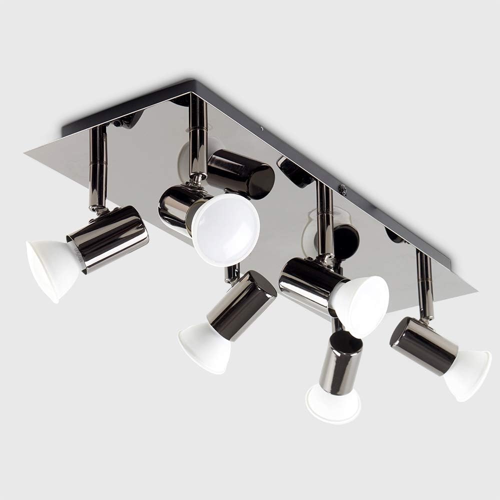 modern black chrome ceiling lights