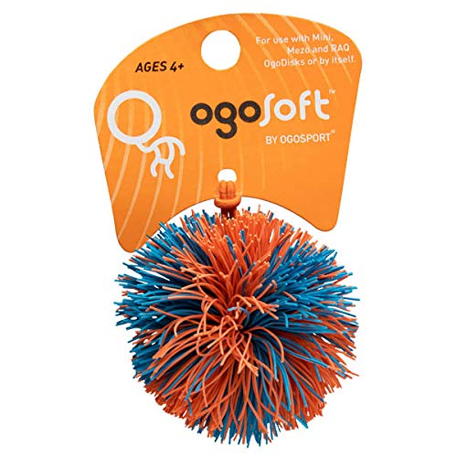 OgoSoft Rubber Band Stringy Pom Monkey Ball – Replacement Ball for OgoDisk Games & More – Stress Relief, Sensory…