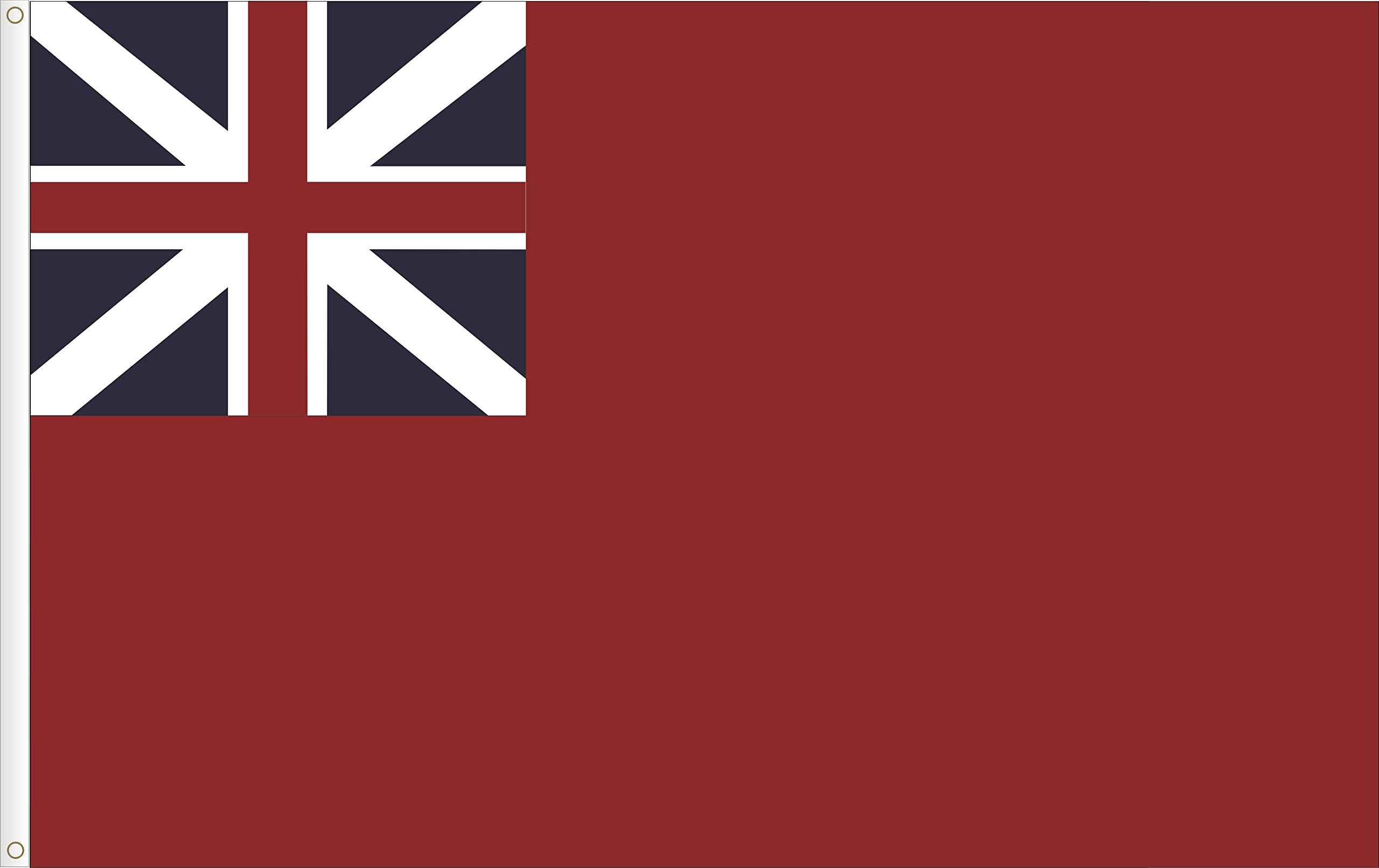 British Navy Flag 18th Century Net Sign Standard Quality Satin Large 150 x 90