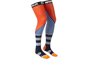 MENDLOR Motorcycle Riding Socks Motocross Dirt Bike Men Women Adult Mx Knee Brace Socks