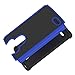 LG G Stylo Case, LK Drop Protection Shock-Absorption Impact Resistant Hybrid Dual Layer Armor Defender Protective Case Cover for LG G Stylo (Blue)