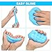 Niolio Fluffy Slime,Fluffy Floam Slime Soft Scented Sludge Stress Relief Toy for Kids and Adult 4 Colors