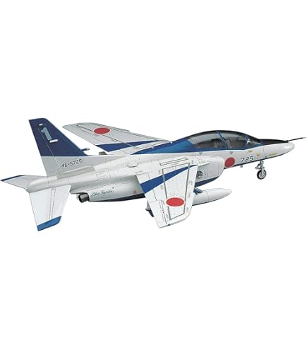 Amazon.com: Kawasaki T4 JASDF Jet Model by Hasegawa : Arts, Crafts