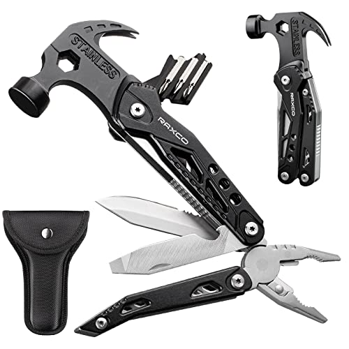 Multitool Hammer 15 in 1 Mini Hammer multitool with Pliers Claw Hammer