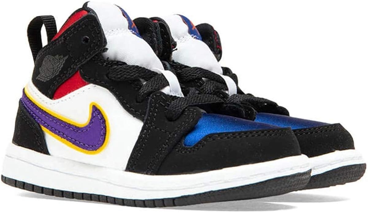 air jordan 1 low black field purple white