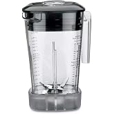 Waring 48-oz. Polycarbonate Container Complete for MX Series Blenders | 48 oz. color-coded jar helps separate ingredients to support allergen-awareness and reduce cross-contact during blending.
