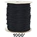 GOLBERG 550lb Parachute Cord Paracord - 100% Nylon Mil-Spec Type III MIL-C-5040-H Paracord