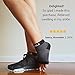 BeVisible Sports Plantar Fasciitis Compression Socks for Women & Men - Foot & Ankle Compression Sleeve - Helps With Arch Support, Heel & Plantar Fasciitis Pain Relief - 1 Pair (Black, Small-Medium)