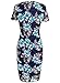 VfEmage Womens Elegant Vintage Wear To Work Casual Summer Pencil Dress