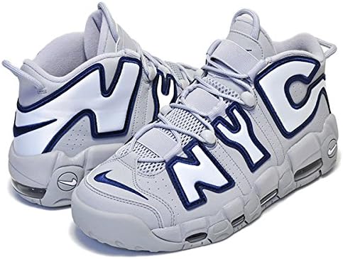 Amazon ナイキ エア モアアップテンポ Nyc Air More Uptempo Nyc Qs Wolf Grey White Midnight Navy New York モアテン スニーカー クイックストライク 29 5cm Us11h 並行輸入品 スニーカー