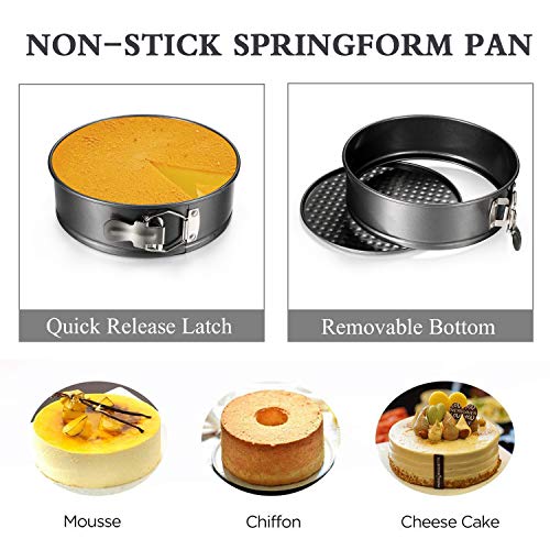 Accessories for Instant Pot - Pressure Cooker Accessories with Steamer Basket,Eggshell Cutter,Egg Rack,Egg Bites Mold,Non-Stick Springform Pan,Tong,Silicone Mini Mitts,Fits to 6,8 Qt Instant Pot