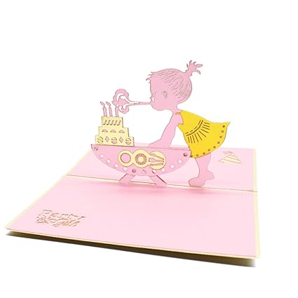 Amazon Com Magic Ants Handmade 3d Pop Up Card Birthday Cards For Amazon Com Magic Ants Handmade 3d Pop Up Card Birthday Cards For