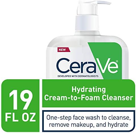 cream to foam facial cleanser