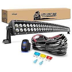 Nilight 42Inch 240W Curved Led Light Bar Spot Flood