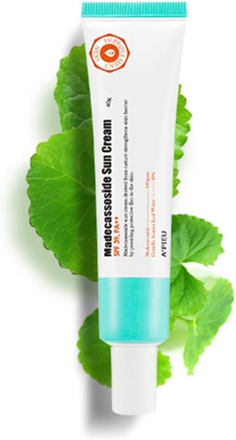Madecassoside Sun Cream SPF39 PA+ Moisturizing Sun Cream 1.41 Oz