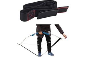 SOPOGER Archery Stringer Recurve Bow Stringer Tool, Longbow Stringer Tool to Install Bow String Easily Archery Bow Stringer f