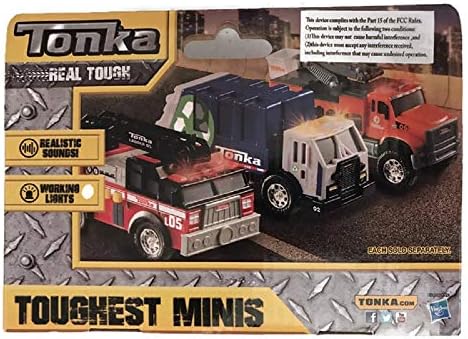 tonka toughest minis garbage truck